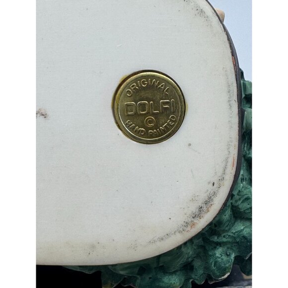 Vintage Dolfi Original Lisi Martin Figurine Boy and Girl on Bench Italy - Picture 7 of 9